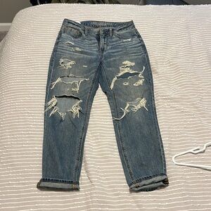 American Eagle Distressed Blue Jeans